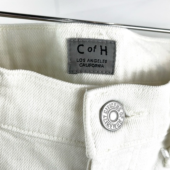 Citizens of Humanity Emerson Distressed Natural Slim Boyfriend Jeans - Picture 8 of 9